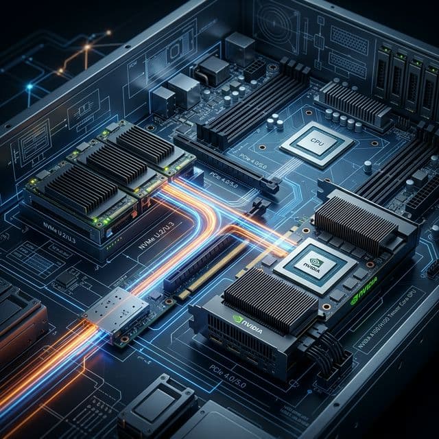 GPUDirect RDMA Architecture Flowchart