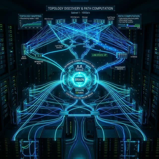 InfiniBand Subnet Manager Logic Visualization