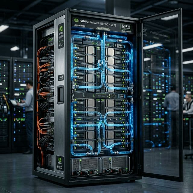 GPU Power & Liquid Cooling: Engineering the Blackwell Cluster
