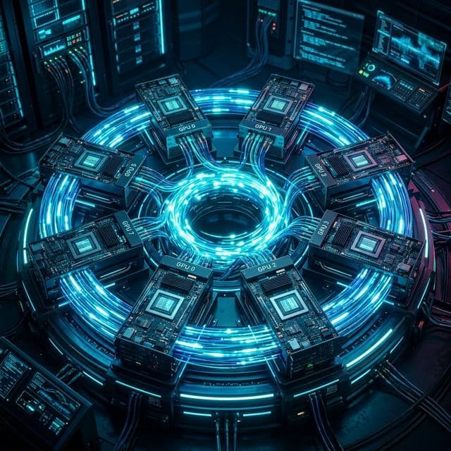 Data and Model Parallelism Sharding Schematics