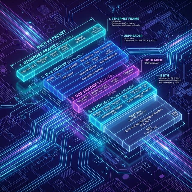 RoCE v2 Packet Structure Analysis