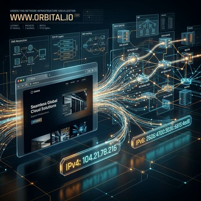 Website Infrastructure Anatomy: Mapping IP Addresses and Edge Networks